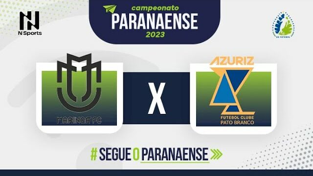 Campeonato Paranaense: Maringá x Azuriz - AO VIVO COM IMAGENS