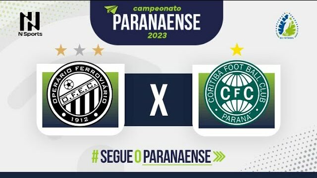 Campeonato Paranaense: Operário x Coritiba - AO VIVO E COM IMAGENS