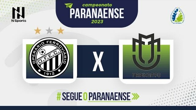 Campeonato Paranaense: Operário x Maringá - AO VIVO COM IMAGENS